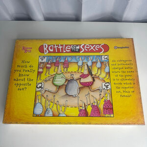 New Sealed Battle of the Sexes Board Game By University Games